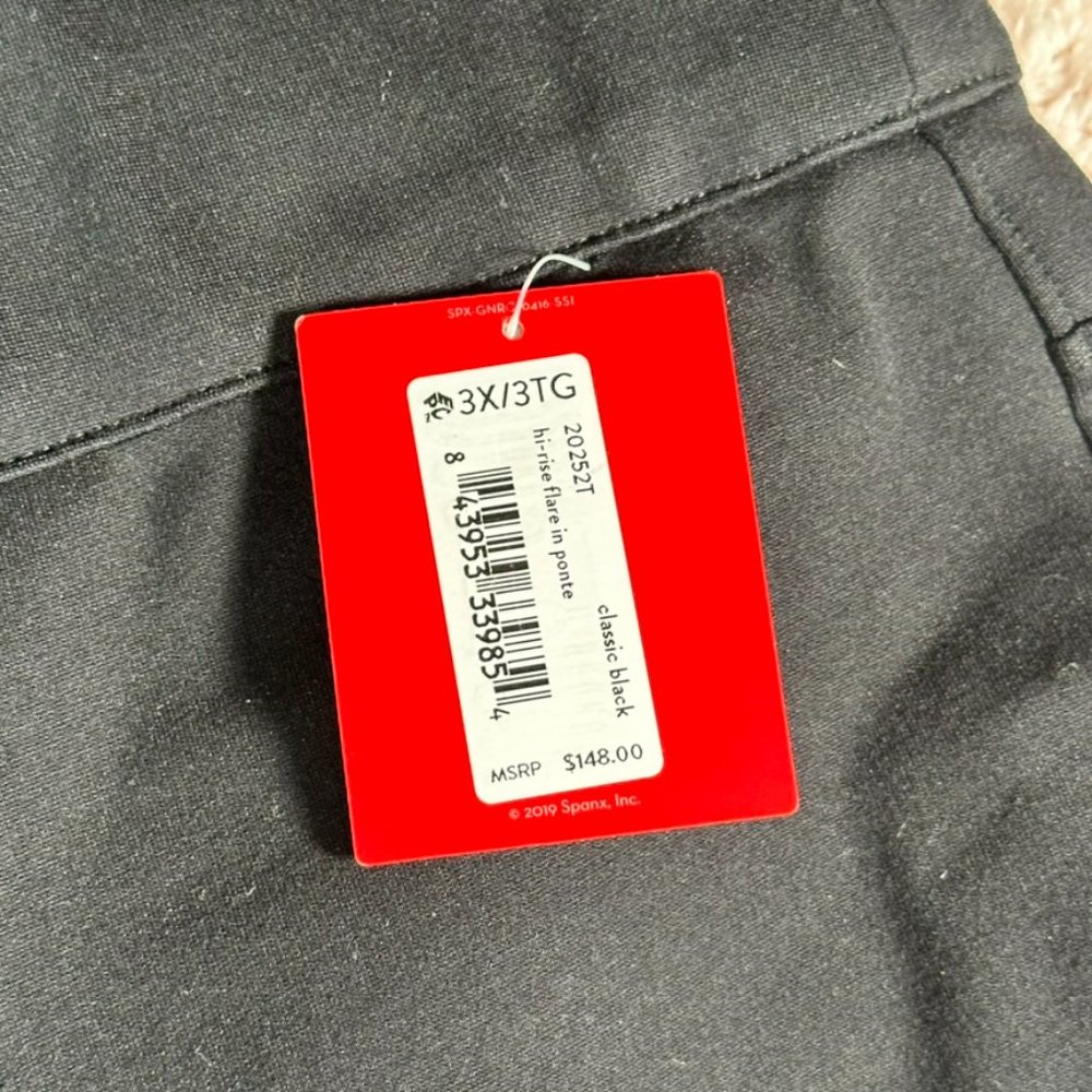 Spanx The Perfect Pant Highrise Flare Size 3X Tall Office Contemporary Comfy NWT - Picture 6 of 14
